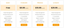 Prico - Responsive Pricing Tables CSS Screenshot 7