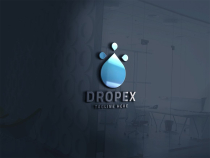 Liquid Drop Logo Logo Screenshot 2