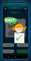 Educational Quiz for Kids - Flutter Mobile App Screenshot 12