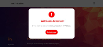 AntiAdBlock JavaScript Screenshot 1