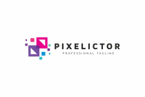 Abstract Pixel Colorful Logo Screenshot 3