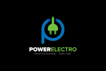 Power  P Letter Logo Screenshot 2