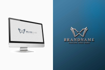 Wolf Letter W Logo Template Design Screenshot 1
