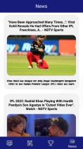 Live Cricket Score Android App Source Code Screenshot 4