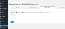 Cleaning Services Booking Management for WordPress Screenshot 5
