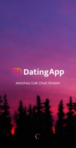 Dating Flutter UI Template App Screenshot 1
