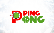 Ping Pong Table Tennis Wordmark Logo Screenshot 3