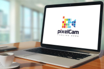 Digital Pixel Video Camera Logo Design Screenshot 3