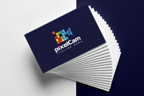 Digital Pixel Video Camera Logo Design Screenshot 4