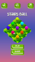 Stairs Ball - Buildbox Template Screenshot 1