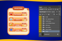 2D Mobile UI - Casual Game I GUI Kit Screenshot 3