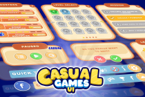 2D Mobile UI - Casual Game I GUI Kit Screenshot 9