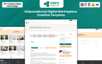 Osipocodeclub - Digital Downloads HTML Template Screenshot 2