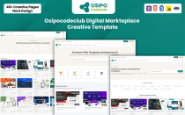 Osipocodeclub - Digital Downloads HTML Template Screenshot 3