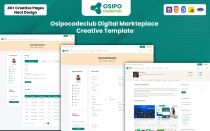 Osipocodeclub - Digital Downloads HTML Template Screenshot 4