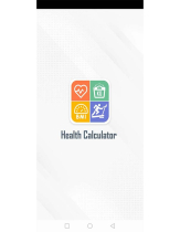 Health Calculator - Android Source Code Screenshot 1
