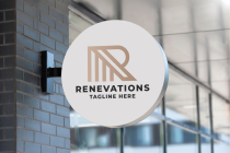 Renovations and Real Estate Letter R Logo Screenshot 1