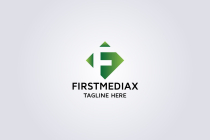 First Mediax Letter F Logo Screenshot 2