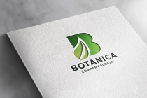 Botanica Letter B Logo Screenshot 2