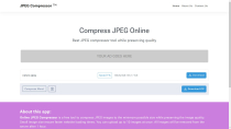 Online JPEG Compressor PHP Screenshot 4