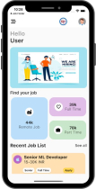 Flutter Job Seeker App with Admin Panel Screenshot 2