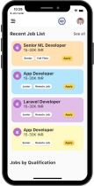 Flutter Job Seeker App with Admin Panel Screenshot 4