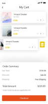 Click And Collect App - Adobe XD Mobile UI Kit  Screenshot 3