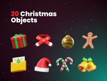 Snowgift - Christmas 3D Icons collection Screenshot 5