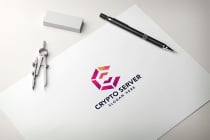 Crypto Server Letter C Logo Screenshot 1