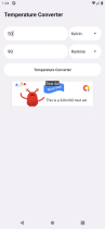 Temperature Converter Android Screenshot 3