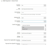 NMI Payment Gateway Magento 2 Screenshot 1
