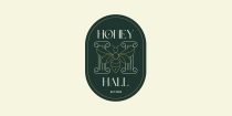 Honey Hall Logo Design Screenshot 1