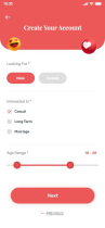 Destine Dating App - Adobe XD Mobile UI Kit  Screenshot 15