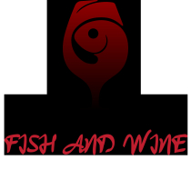 Fish And Wine Logo Template For Fish Restaurant Screenshot 2