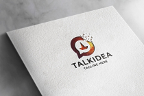 Talk Idea Logo Pro Template Screenshot 2