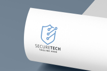 Secure Tech Logo Pro Template Screenshot 2