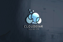 Cloud Dots Logo Pro Template Screenshot 1