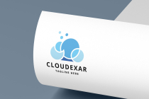 Cloud Dots Logo Pro Template Screenshot 2