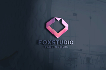 Fox Studio Pro Logo Template Screenshot 1