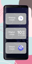 Android Analog and Digital Clock Live Wallpaper Screenshot 3