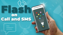 Flash on Call and SMS - Android App Screenshot 1