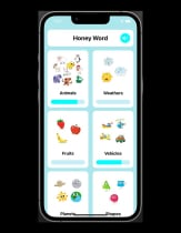 Honey Word Puzzle Game iOS Game Screenshot 1
