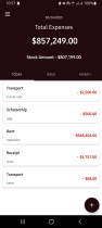 Expense Mate Offline Android Mobile App Screenshot 1