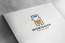 Mobile Shop Logo Pro Template Screenshot 2