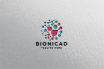Bionic Data Logo Pro Template Screenshot 1