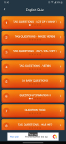 English Quiz with Grammar - Android App Screenshot 2