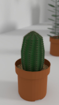 3D Indoor pot plants Model for Gaming Screenshot 6