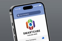 Smart Cube Pro Logo Template Screenshot 2