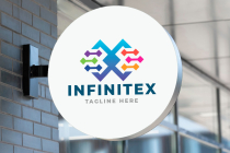 Infinity Pixel Pro Logo Template Screenshot 1