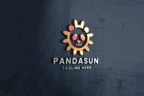 Panda Sun Pro Logo Template Screenshot 2
